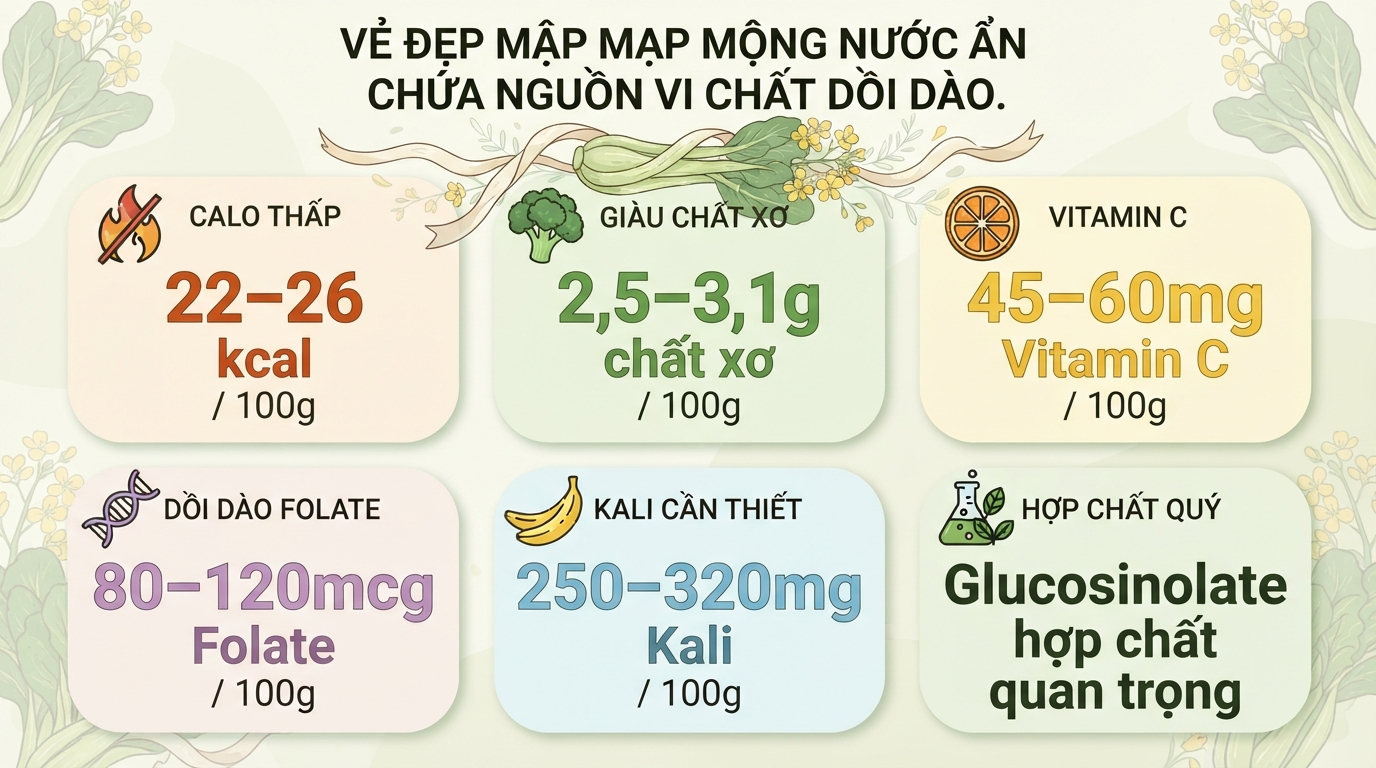 Tác dụng của cải ngồng đối với sức khỏe và cách chế biến