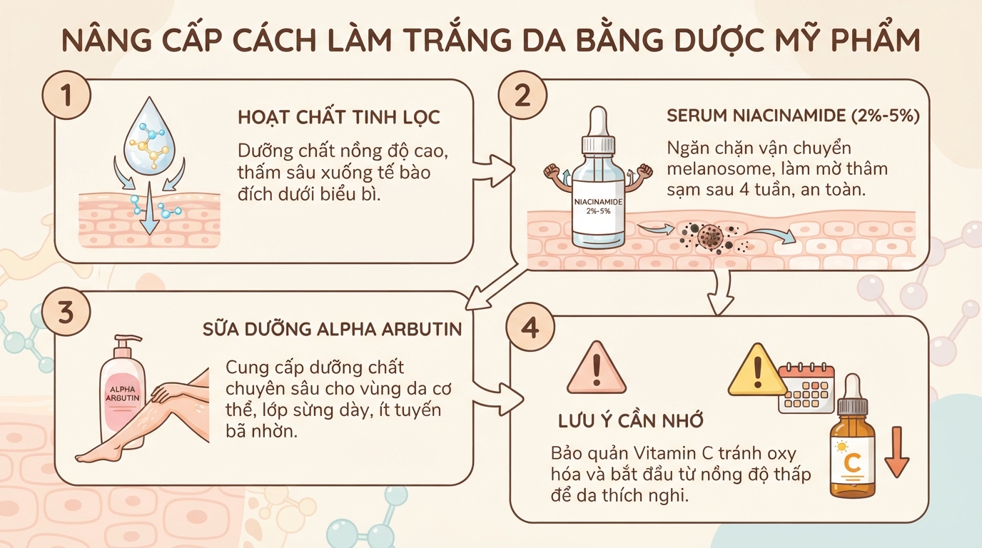 9 cách làm trắng da tại nhà khoa học giúp da bật tông sáng khỏe