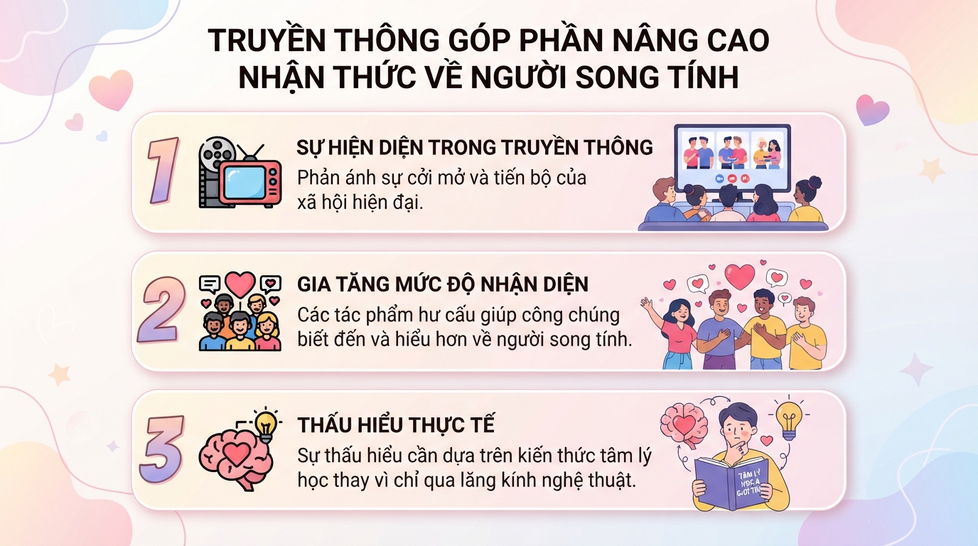 Song tính là gì? Hiểu đúng về xu hướng tính dục song tính