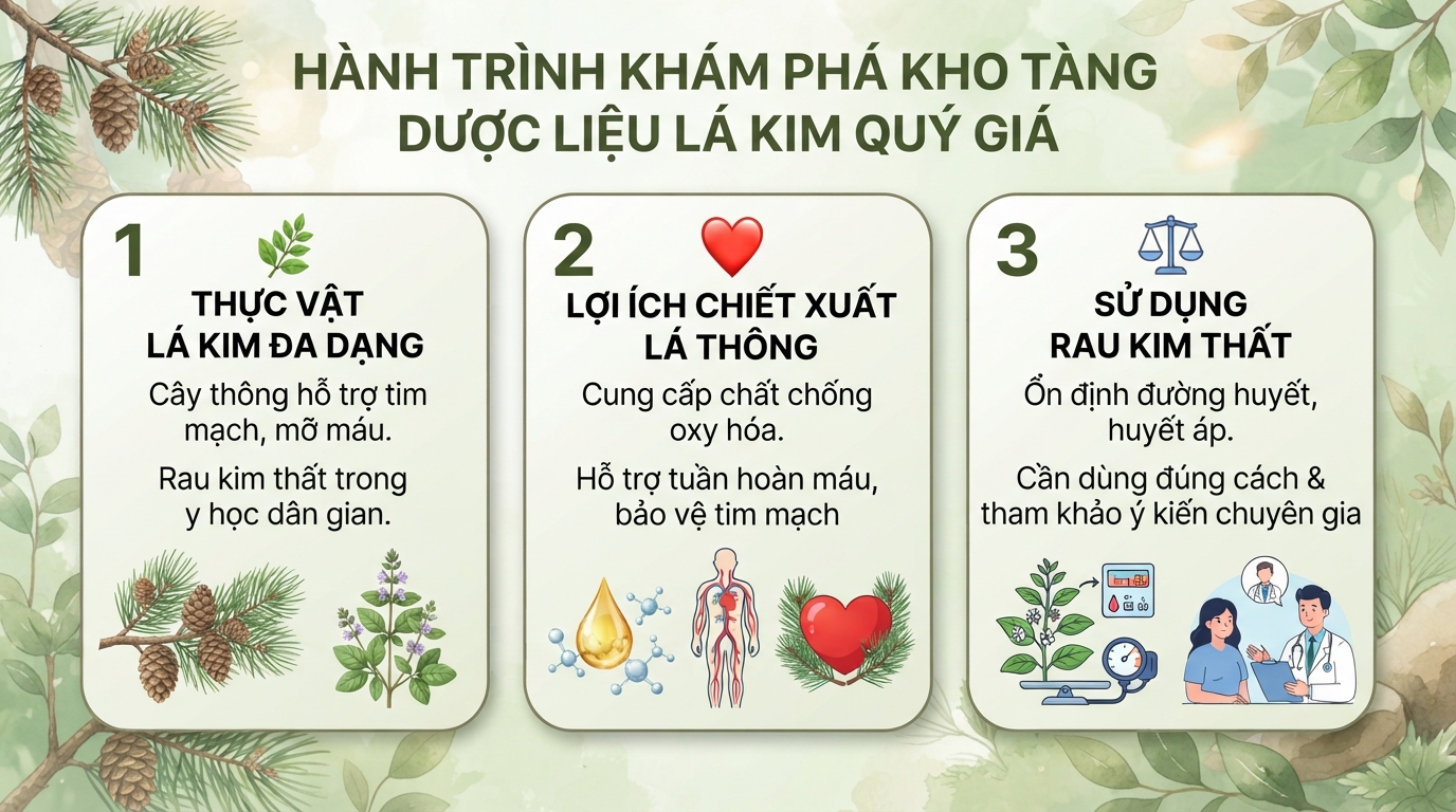 Lá kim là gì? Phân loại, tác dụng và cách sử dụng an toàn