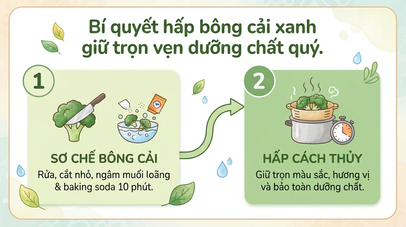 Súp lơ xanh kỵ với gì? Tác dụng và cách ăn bông cải xanh đúng cách