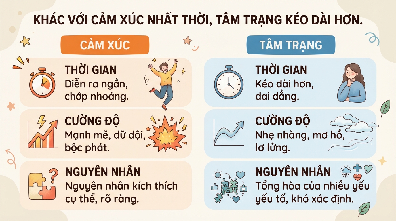 Cảm xúc là gì? Cơ chế sinh học và 5 cách quản lý cảm xúc hiệu quả