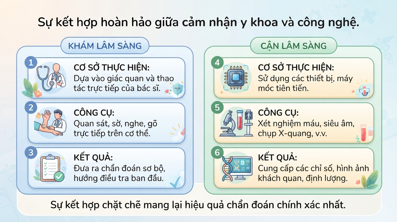 Lâm sàng là gì? Vai trò của khám lâm sàng trong chẩn đoán