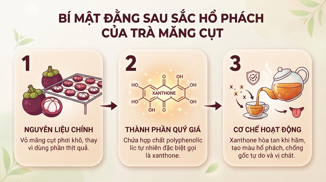 Trà măng cụt có tác dụng gì? 6 lợi ích và lưu ý sử dụng
