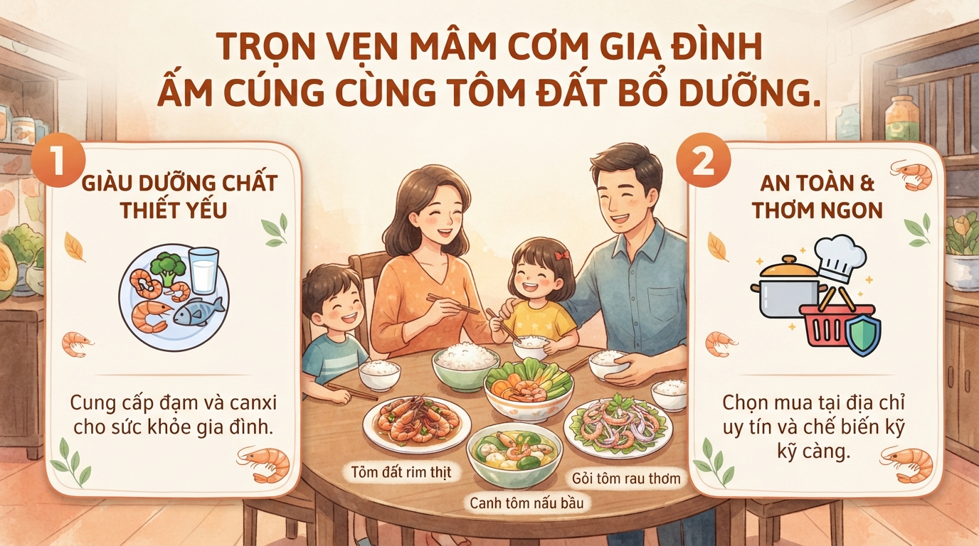 Tôm đất là gì? Giá trị dinh dưỡng và các món ngon dễ làm
