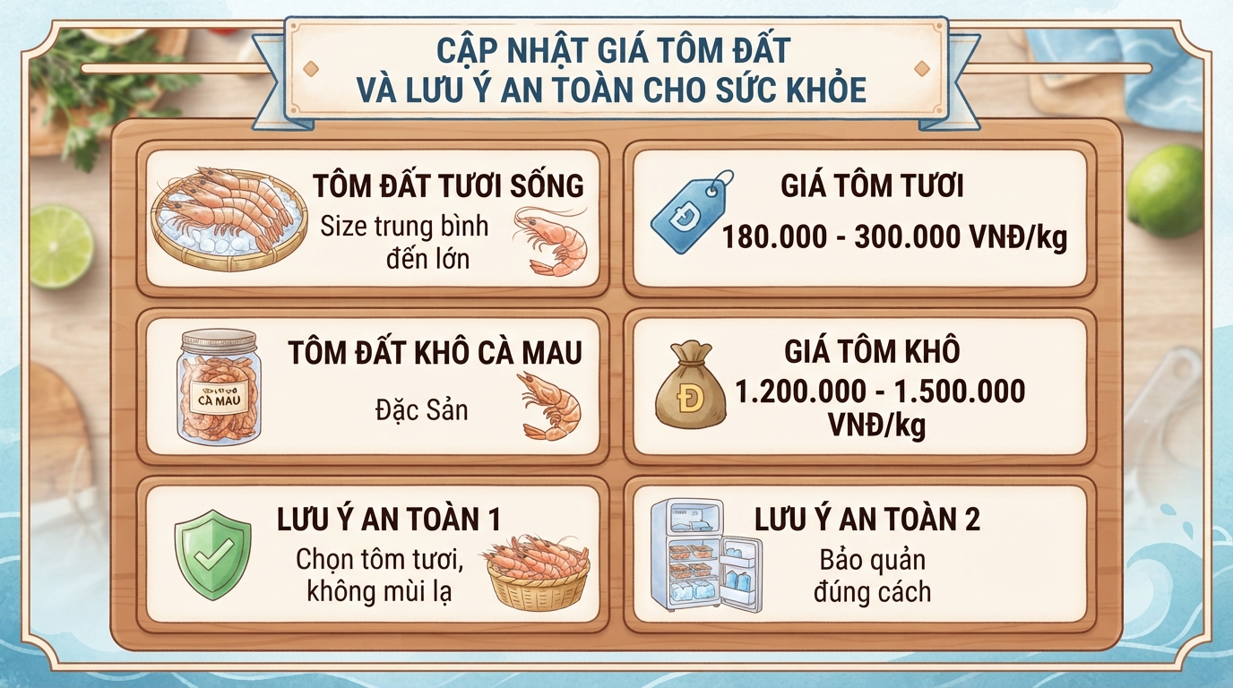 Tôm đất là gì? Giá trị dinh dưỡng và các món ngon dễ làm