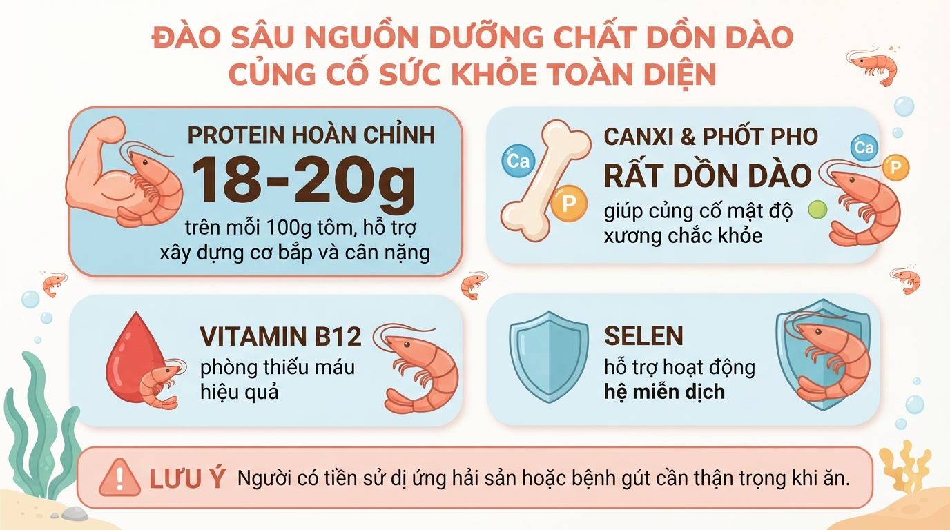 Tôm đất là gì? Giá trị dinh dưỡng và các món ngon dễ làm