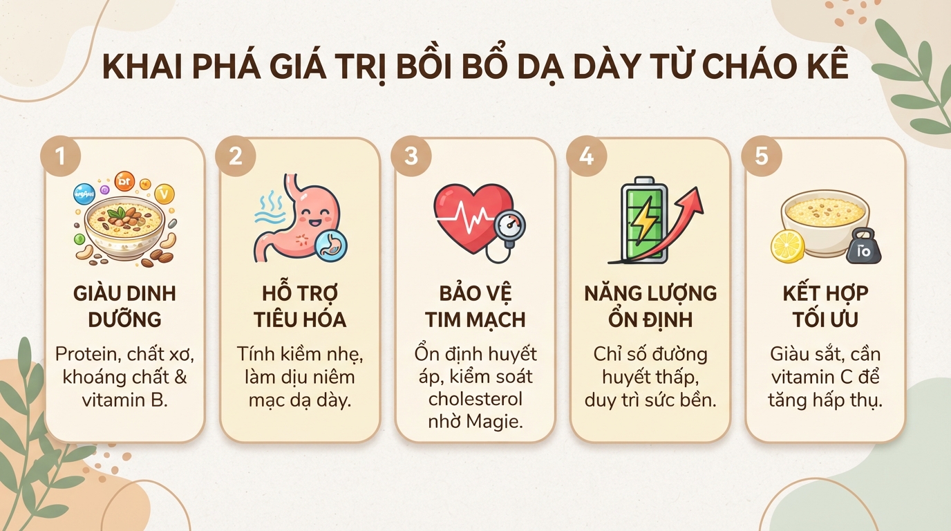 Cháo kê: 5 tác dụng sức khỏe và cách nấu hạt kê thơm ngon, sánh mịn tại nhà
