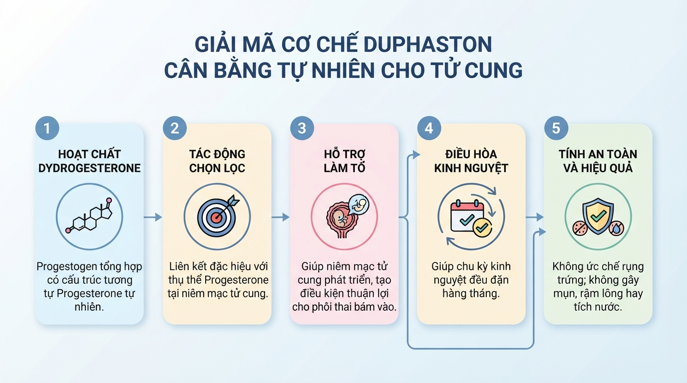 Duphaston 10mg: Công dụng, liều dùng và lưu ý khi sử dụng