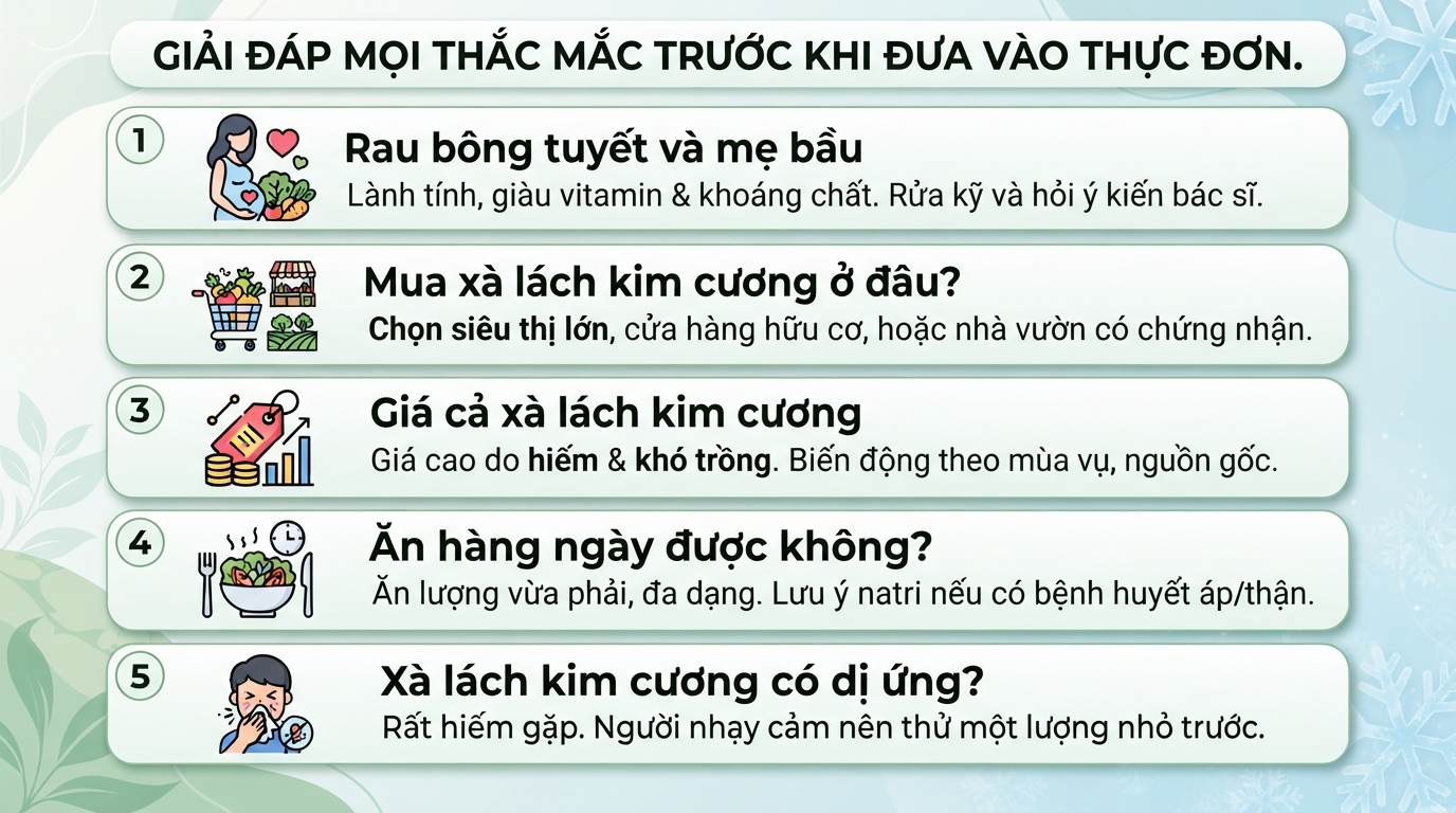 Xà lách kim cương: Giá trị dinh dưỡng, công dụng và cách sử dụng hợp lý
