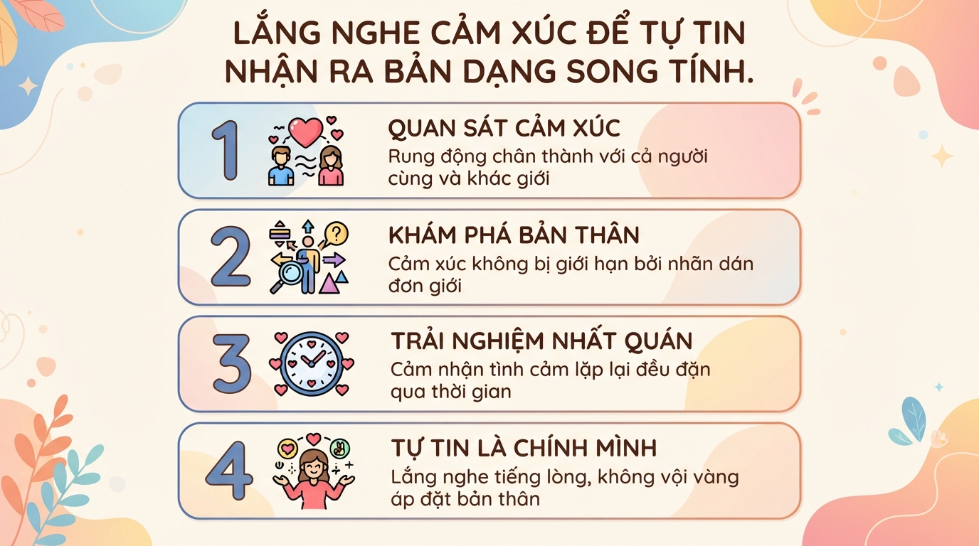 Song tính là gì? Hiểu đúng về xu hướng tính dục song tính