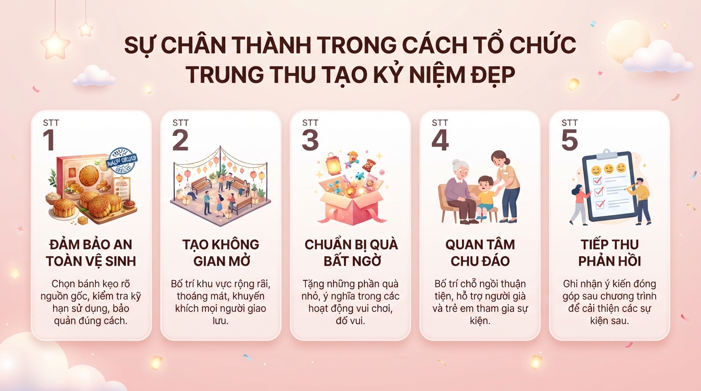 6 ý tưởng tổ chức trung thu cho công ty độc đáo, gắn kết nhân viên