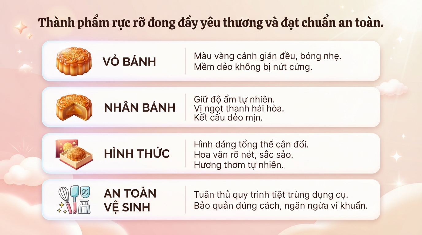 Cách làm bánh trung thu ngon chuẩn vị tại nhà đơn giản cho mẹ bỉm