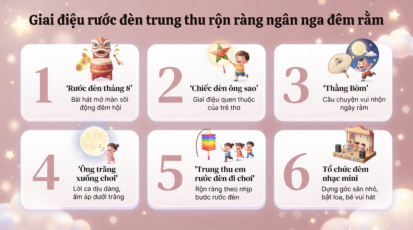 Âm nhạc truyền thống khơi gợi không khí rộn ràng và gieo tình yêu văn hóa