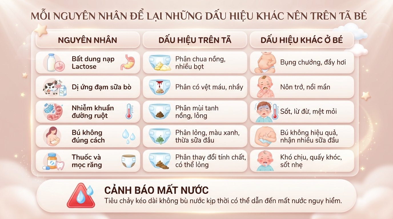 Trẻ sơ sinh đi ngoài ra bọt nhầy có nguy hiểm không? Nguyên nhân và cách xử lý hiệu quả
