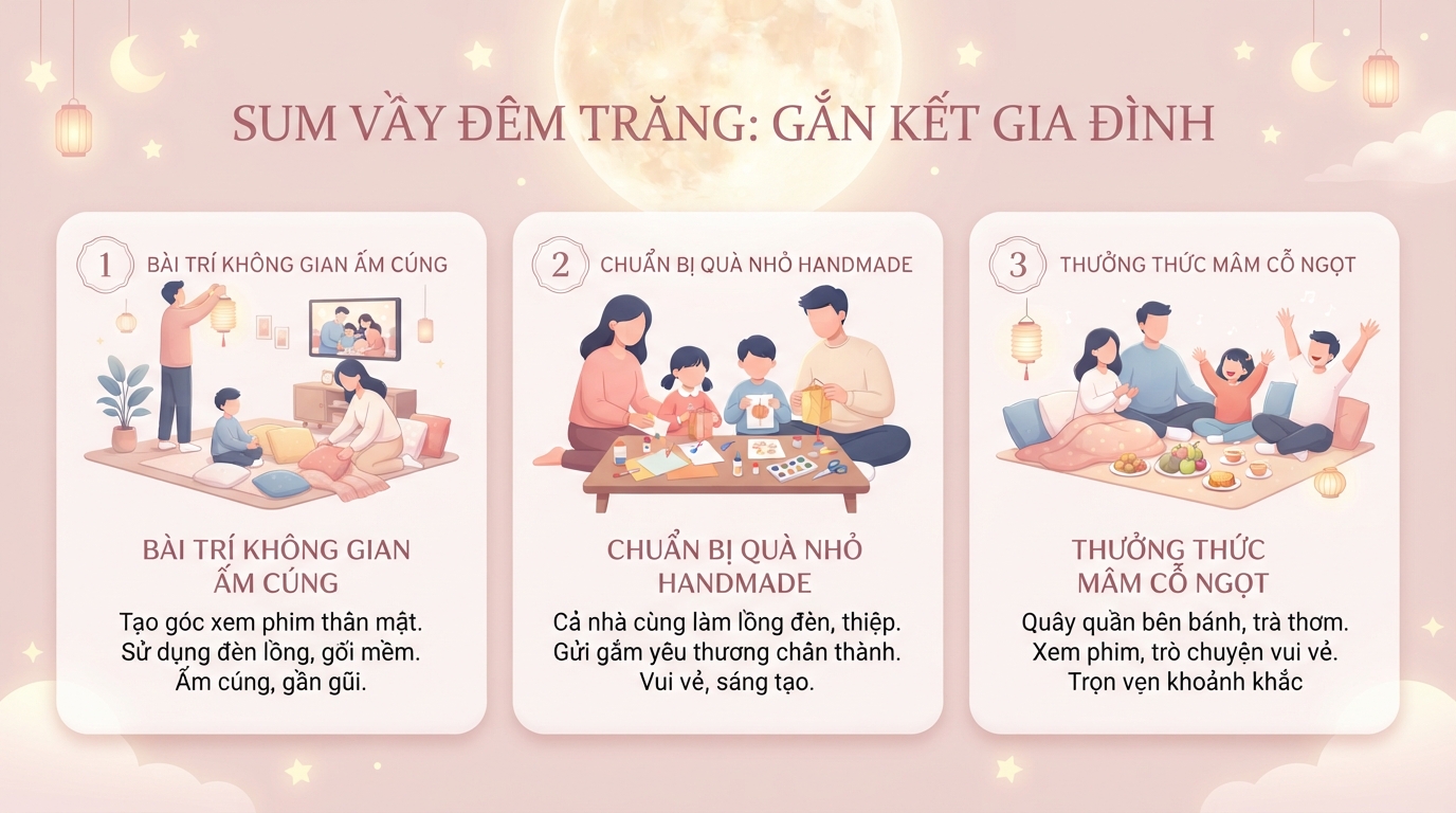 Gắn kết tình thân là giá trị cốt lõi đêm rằm