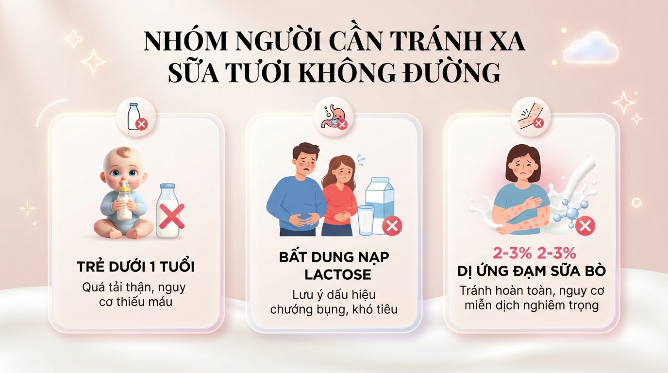 Tác hại của sữa tươi không đường là gì? Uống sao cho đúng cách và an toàn