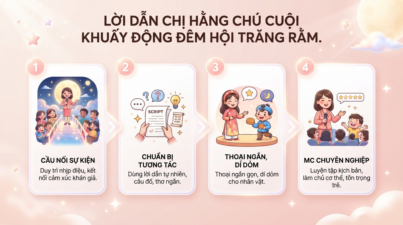 Gợi ý kịch bản Trung Thu mới, sáng tạo tạo đêm hội trăng rằm đáng nhớ cho bé