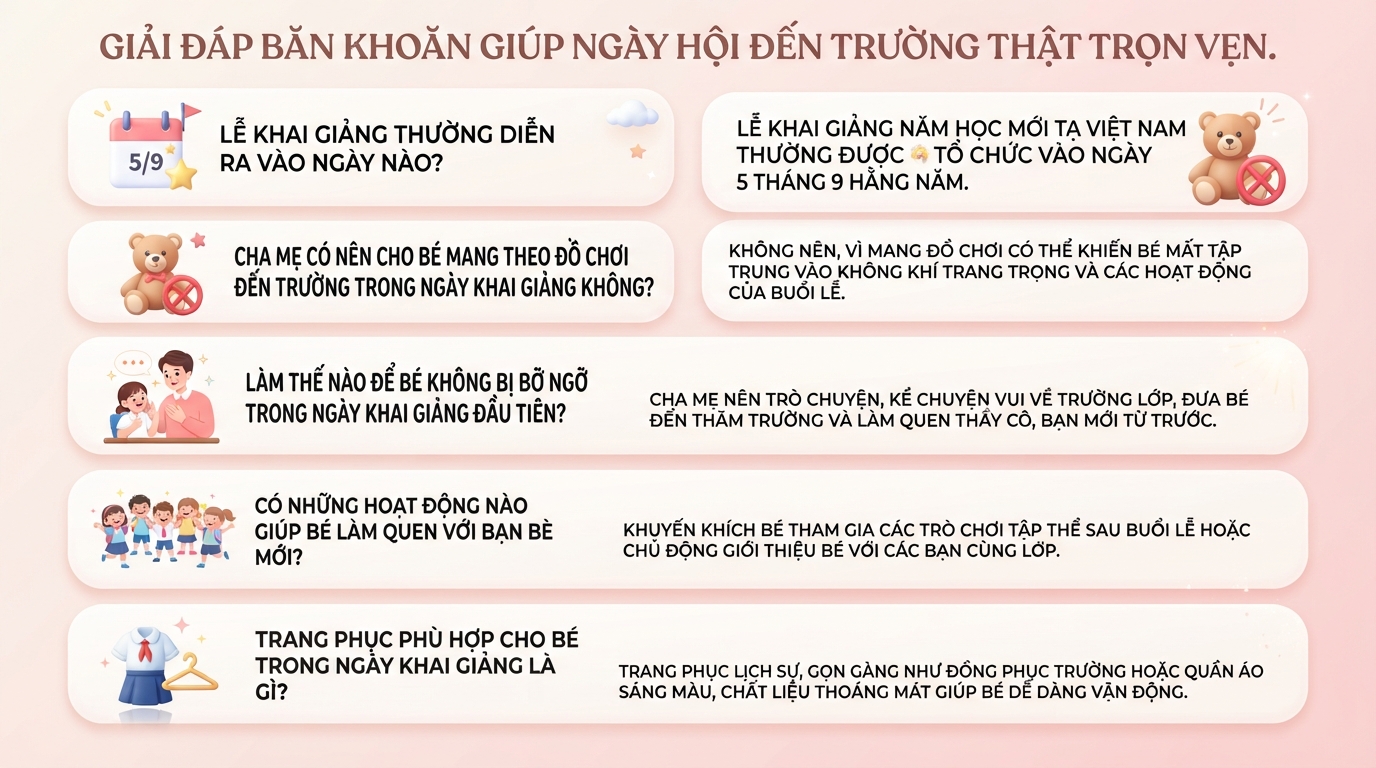 Lễ khai giảng là gì ý nghĩa và diễn ra vào ngày nào?
