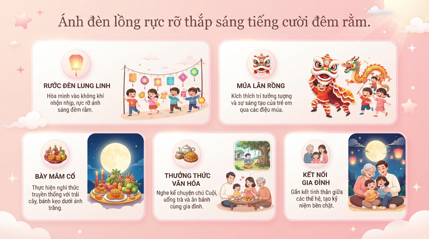 Tết Trung thu có phải lễ hội không và sự thật ít người biết