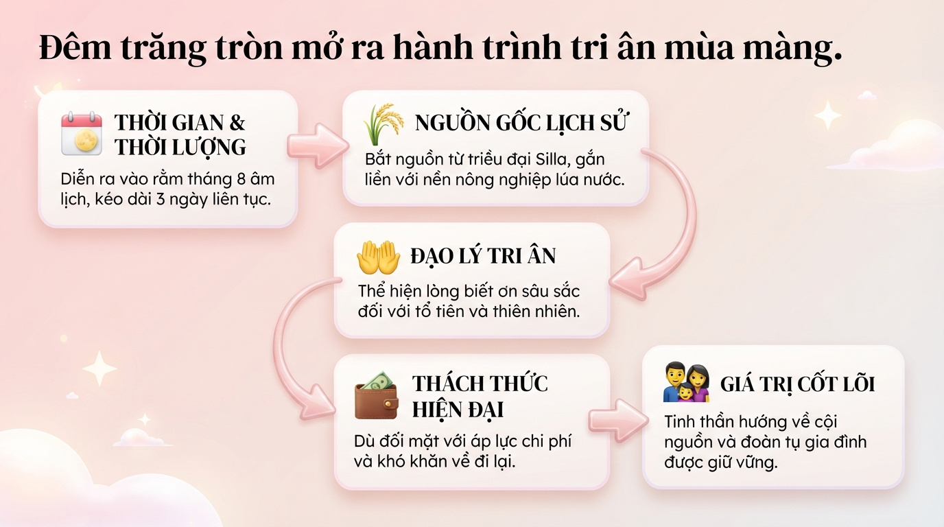 Khám phá Trung thu Hàn Quốc - Tết Chuseok và những nét đẹp văn hóa độc đáo