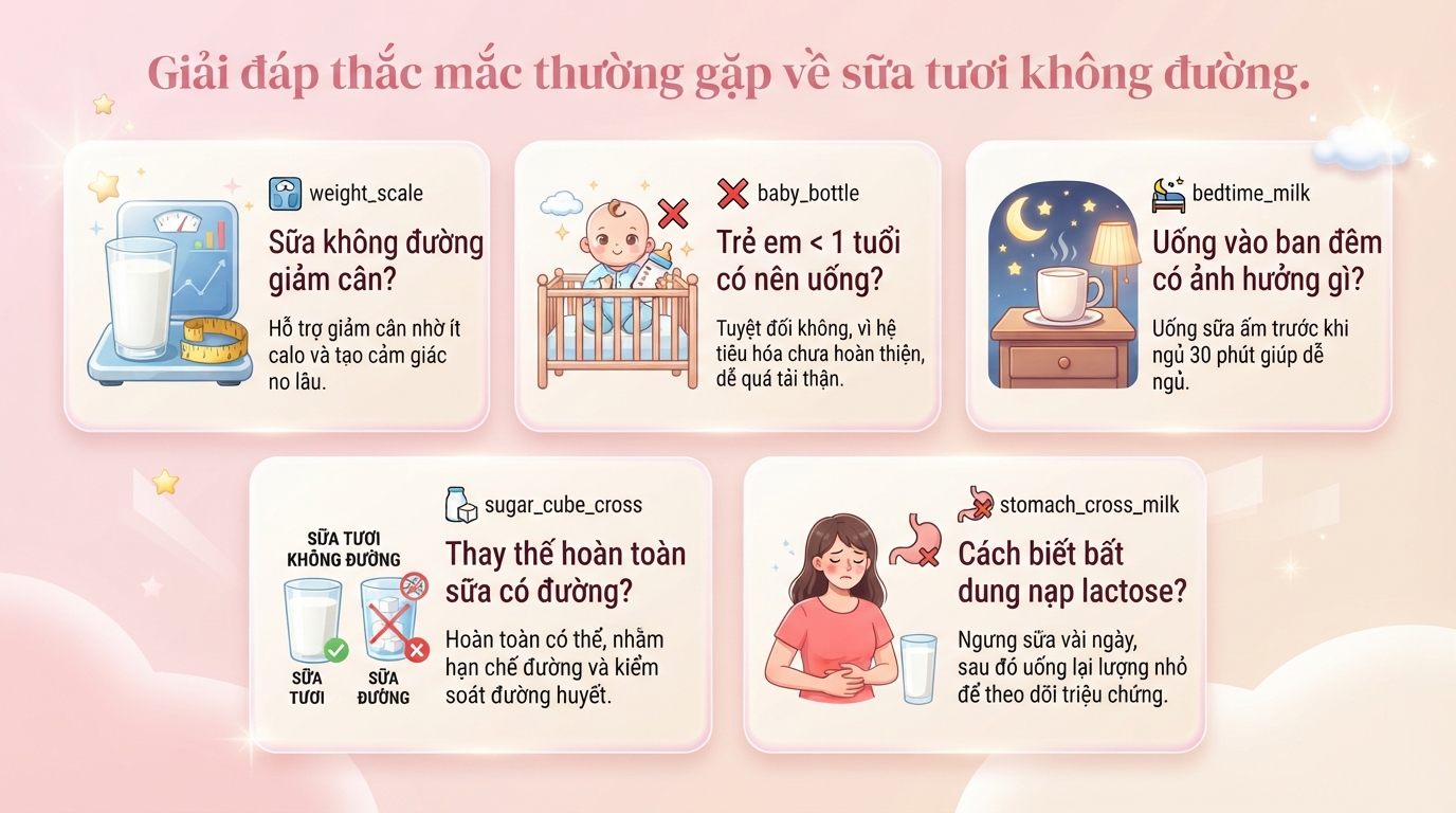 Tác hại của sữa tươi không đường là gì? Uống sao cho đúng cách và an toàn