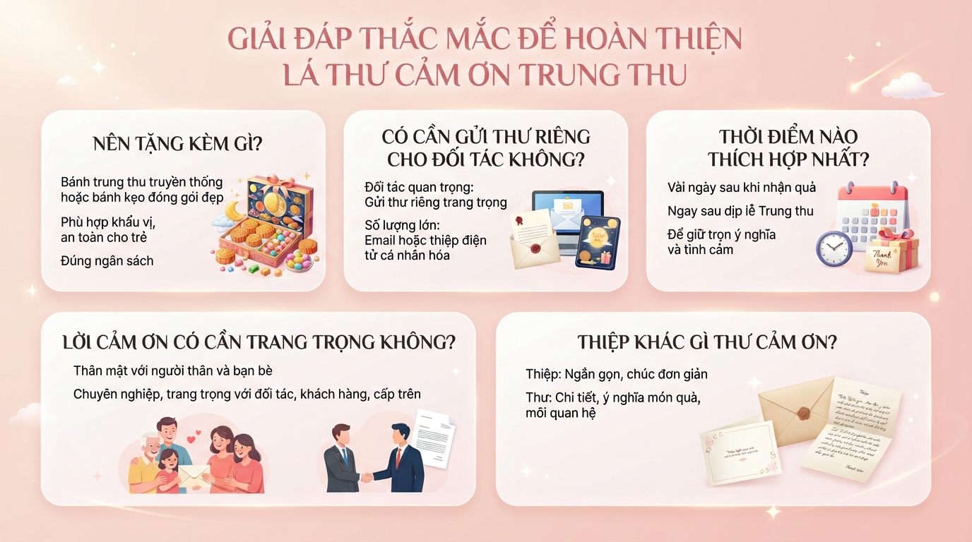 Thư cảm ơn Trung thu tri ân chân thành và chuyên nghiệp