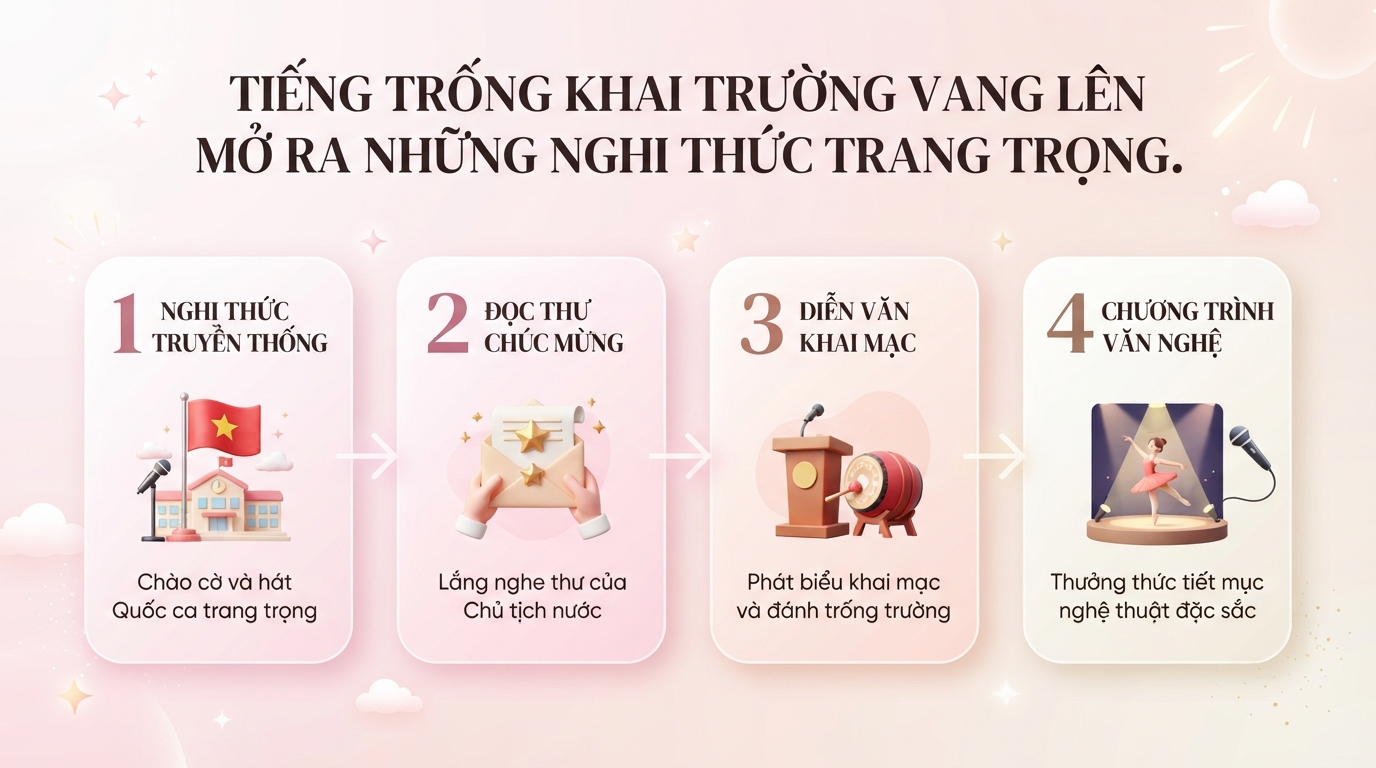 Lễ khai giảng là gì ý nghĩa và diễn ra vào ngày nào?