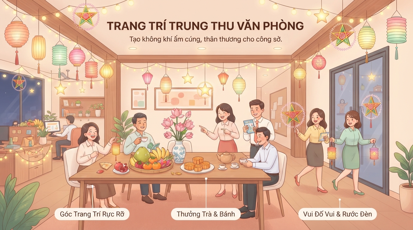 Trang trí truyền thống giúp tạo không khí ấm cúng cho văn phòng quy mô vừa và nhỏ. Trang trí truyền thống giúp tạo không khí ấm cúng cho văn phòng quy mô vừa và nhỏ