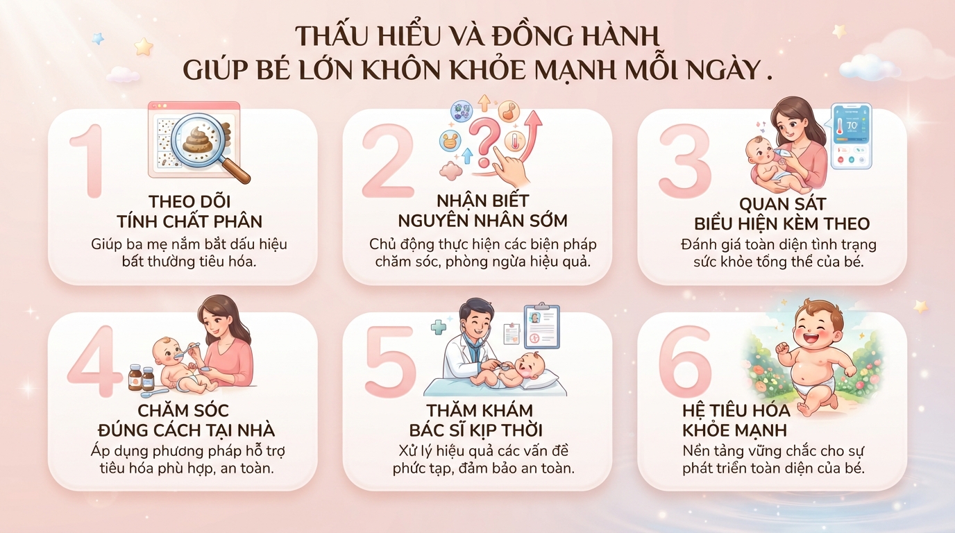 Trẻ sơ sinh đi ngoài ra bọt nhầy có nguy hiểm không? Nguyên nhân và cách xử lý hiệu quả