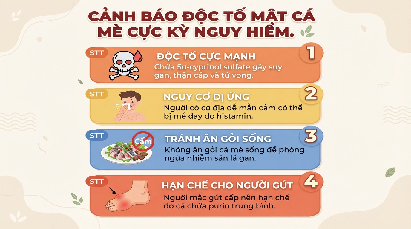 Ăn cá mè có tốt không? Giá trị dinh dưỡng và lưu ý khi ăn