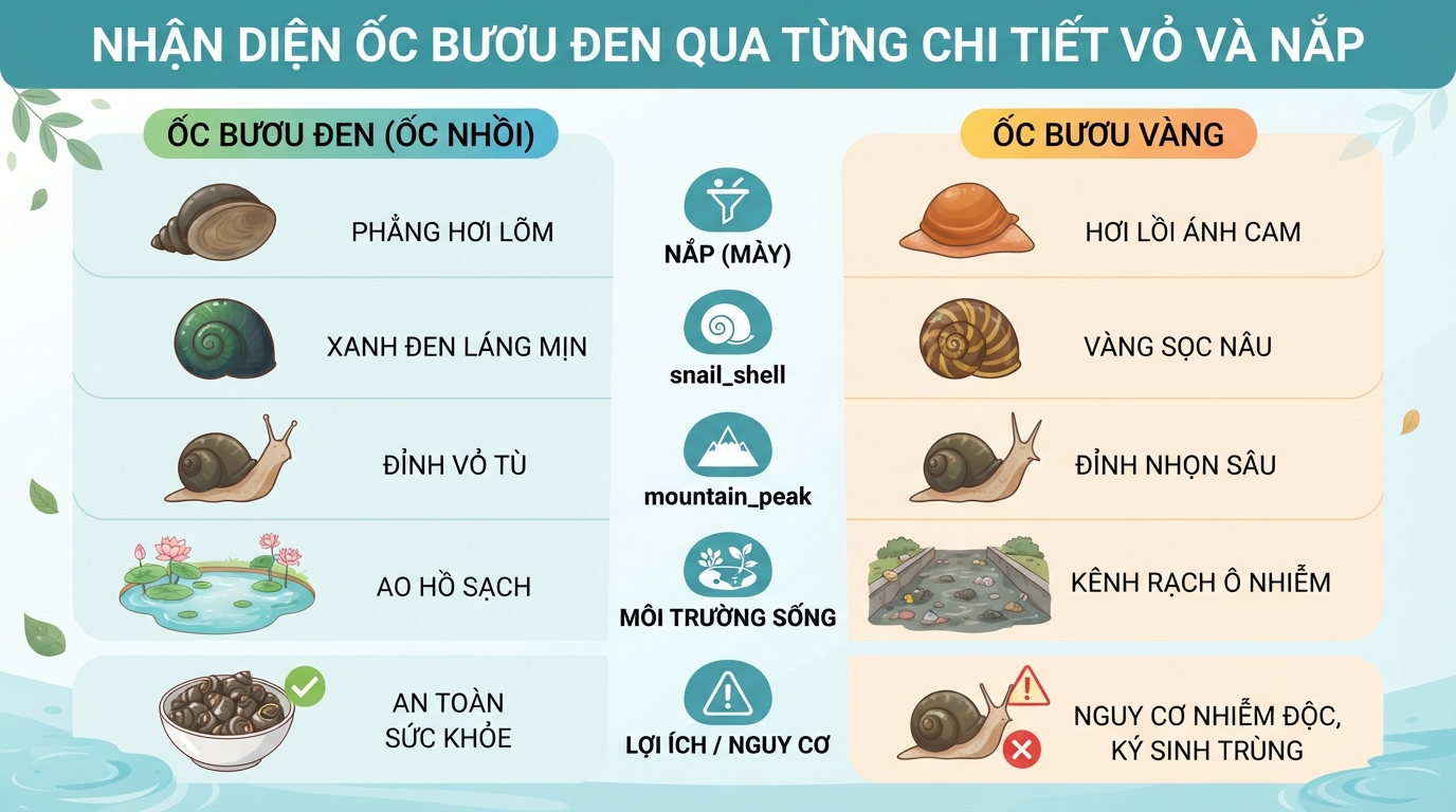 Ốc bươu có tác dụng gì? Lợi ích và lưu ý khi ăn