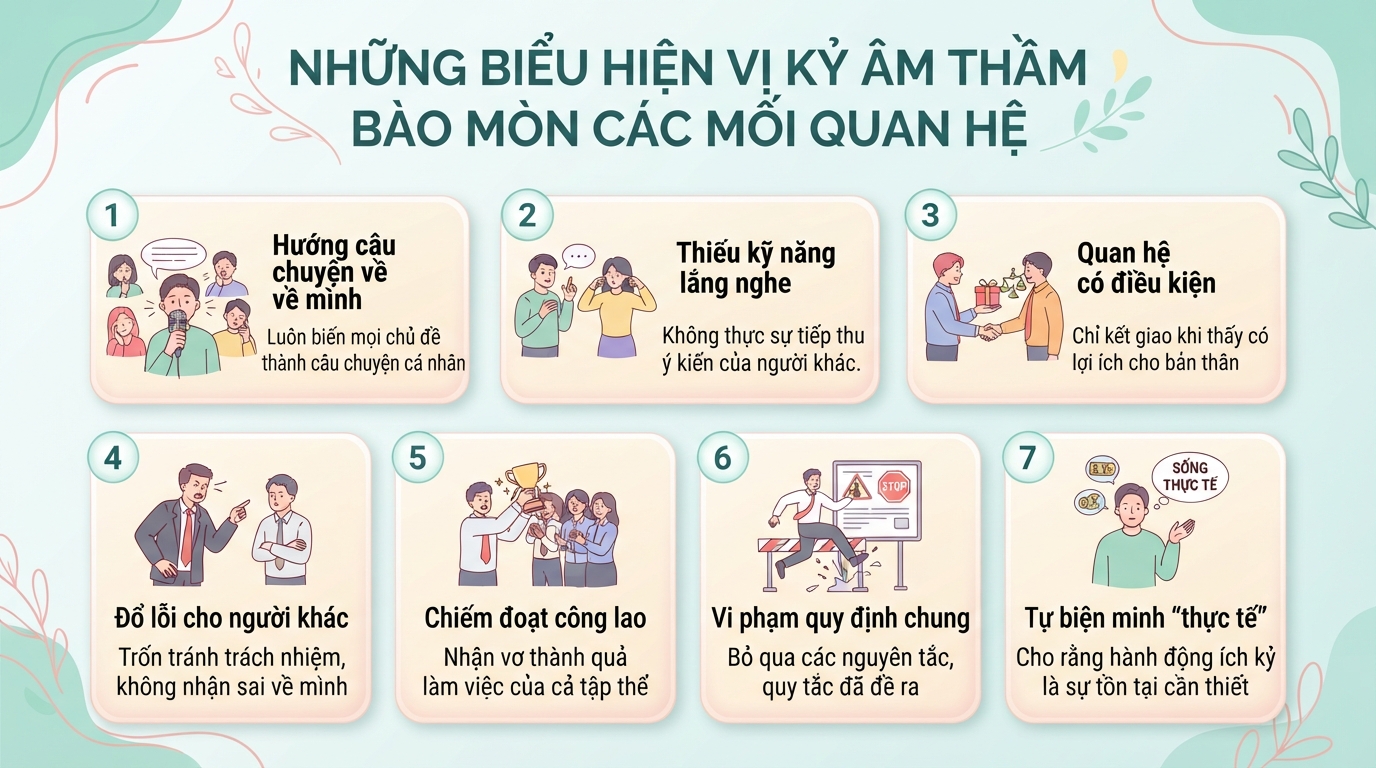 Lối sống ích kỷ là gì? Biểu hiện, tác hại và cách thay đổi