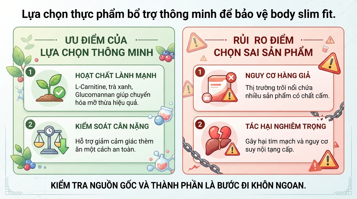 Body slim fit là gì? Cách giữ dáng thon gọn khoa học và bền vững