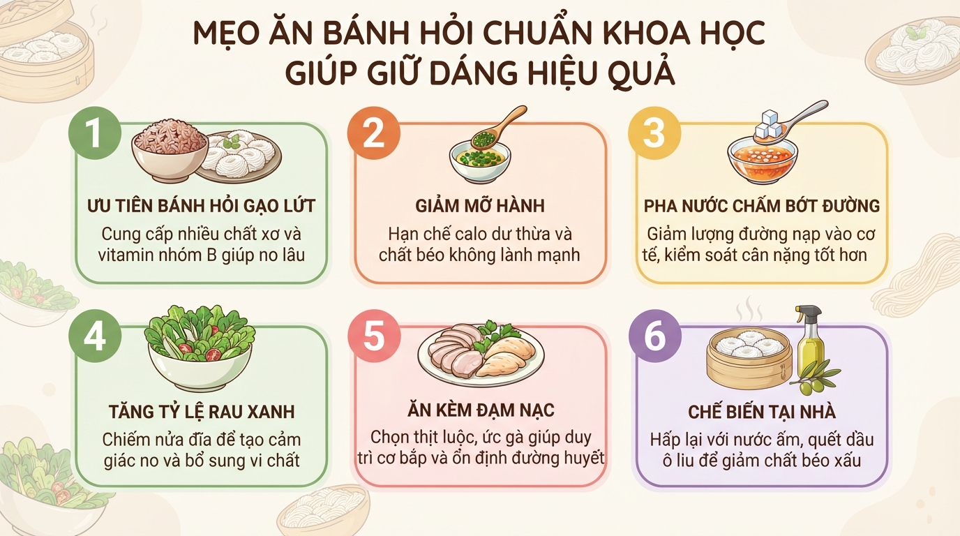 Bánh hỏi là gì? Bao nhiêu calo và ăn thế nào để không tăng cân?