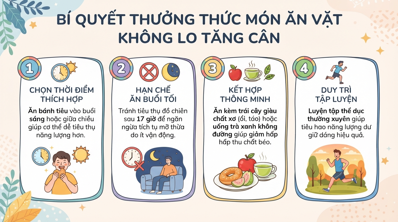 Bánh tiêu bao nhiêu calo? Cách làm bánh tiêu ngon chuẩn vị ngay tại nhà