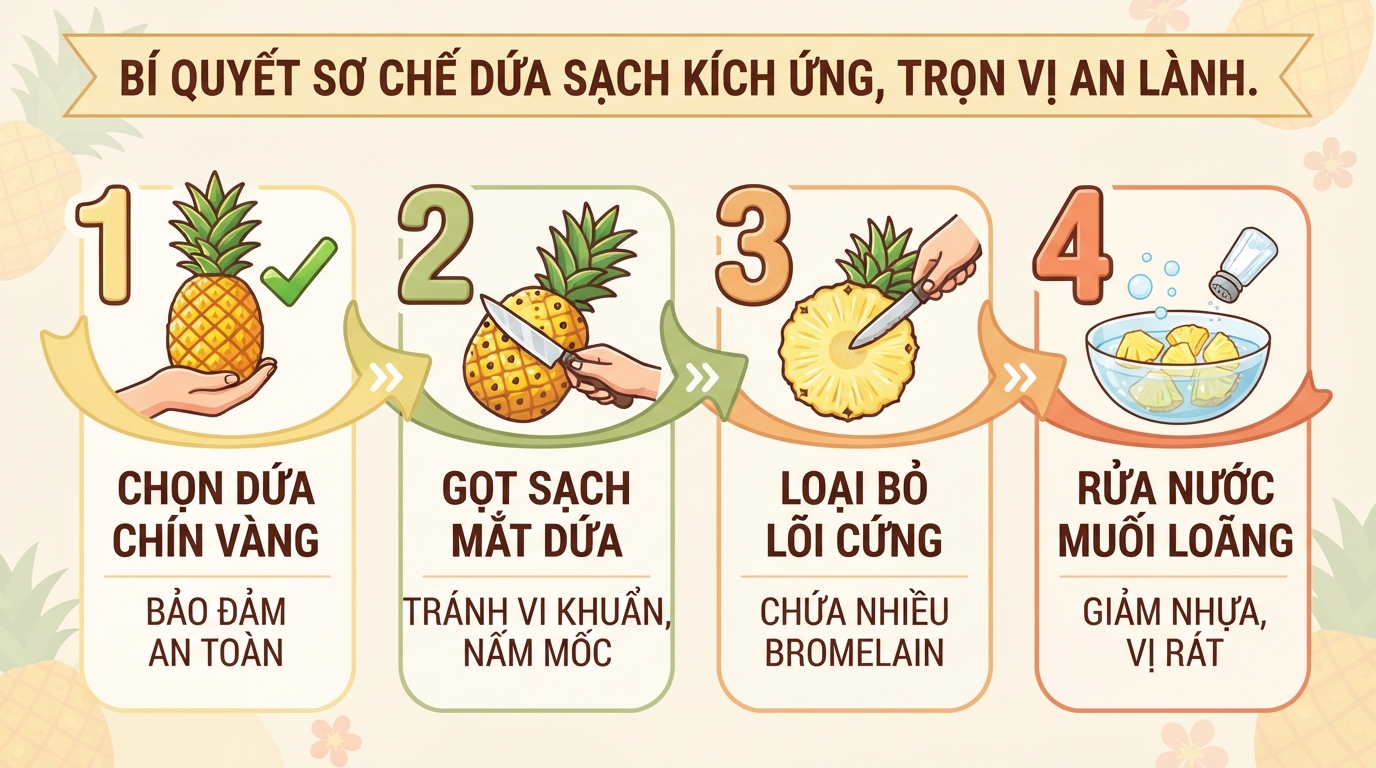 Bầu ăn dứa được không? Lợi ích và lưu ý an toàn cho mẹ