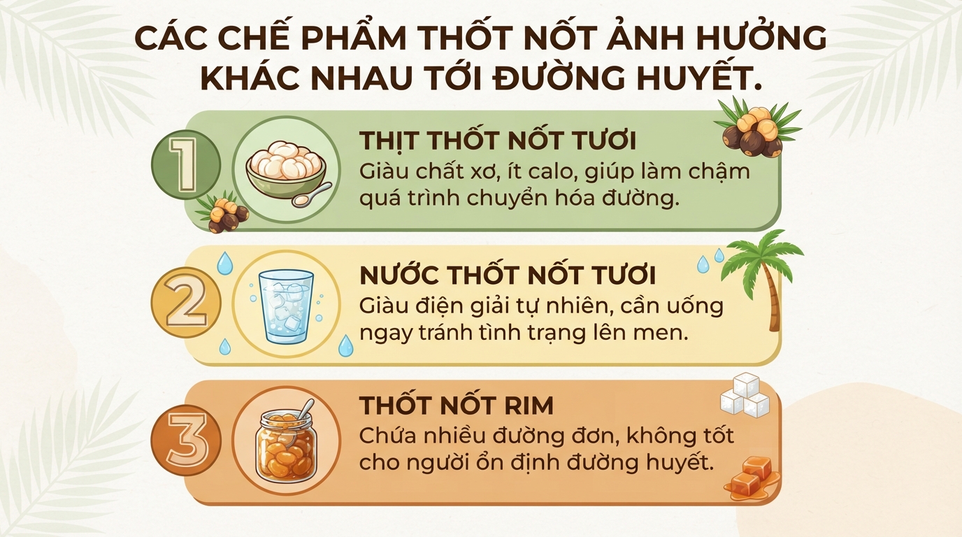 Đường thốt nốt có tốt cho người tiểu đường? Cách dùng an toàn