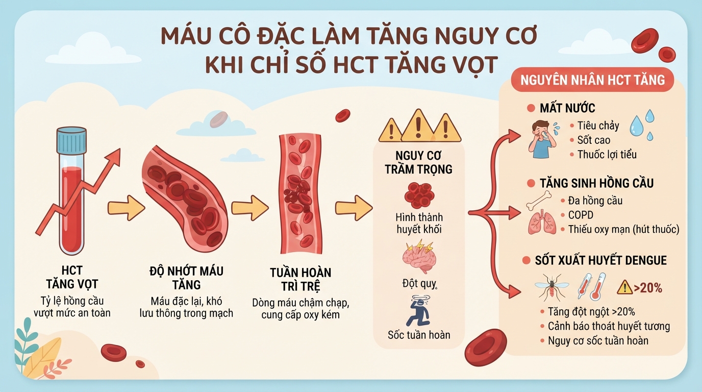 HCT trong xét nghiệm máu là gì? Ý nghĩa và khi nào cần lưu ý
