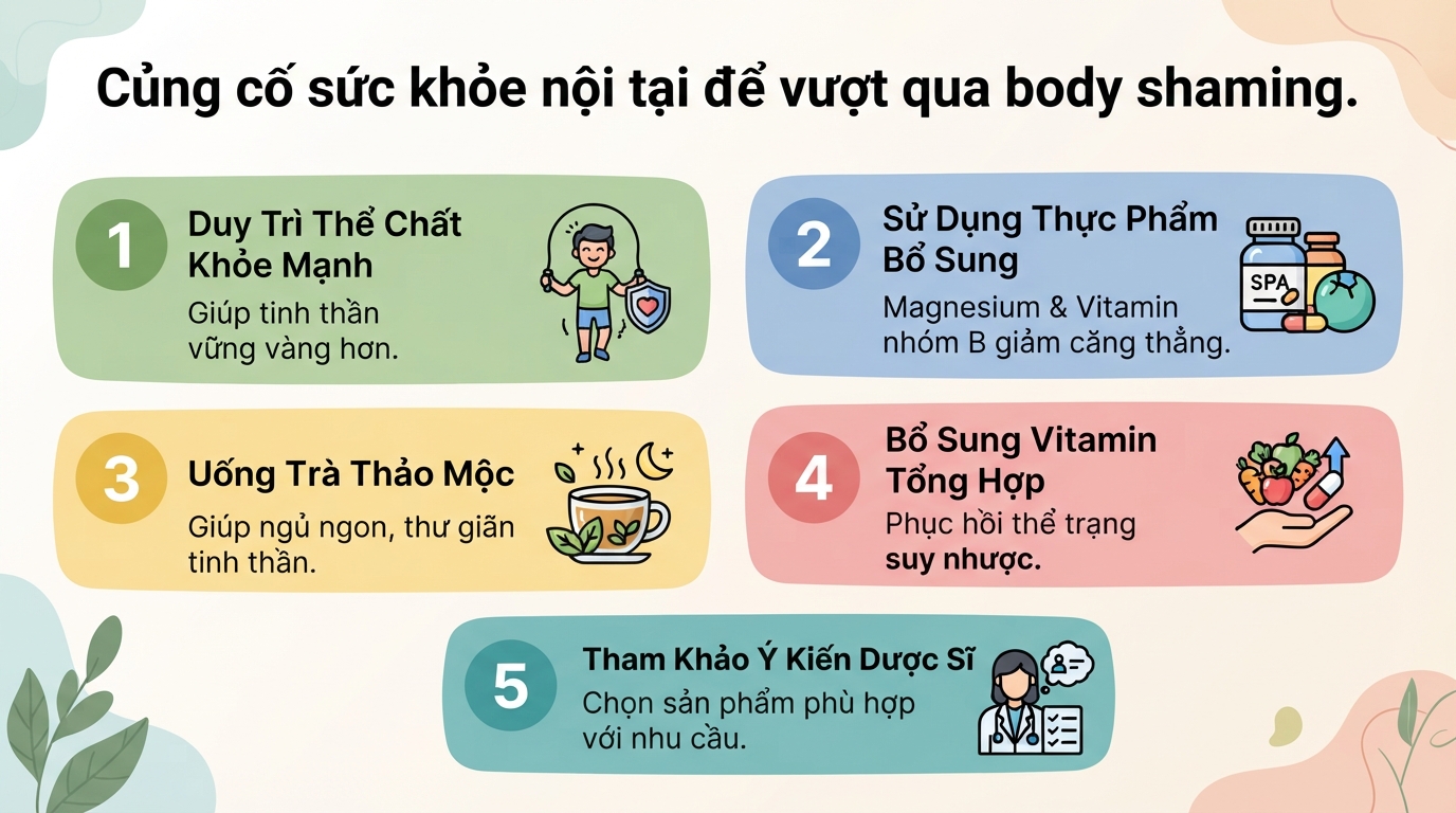 Body shaming là gì? Dấu hiệu và cách vượt qua mặc cảm ngoại hình