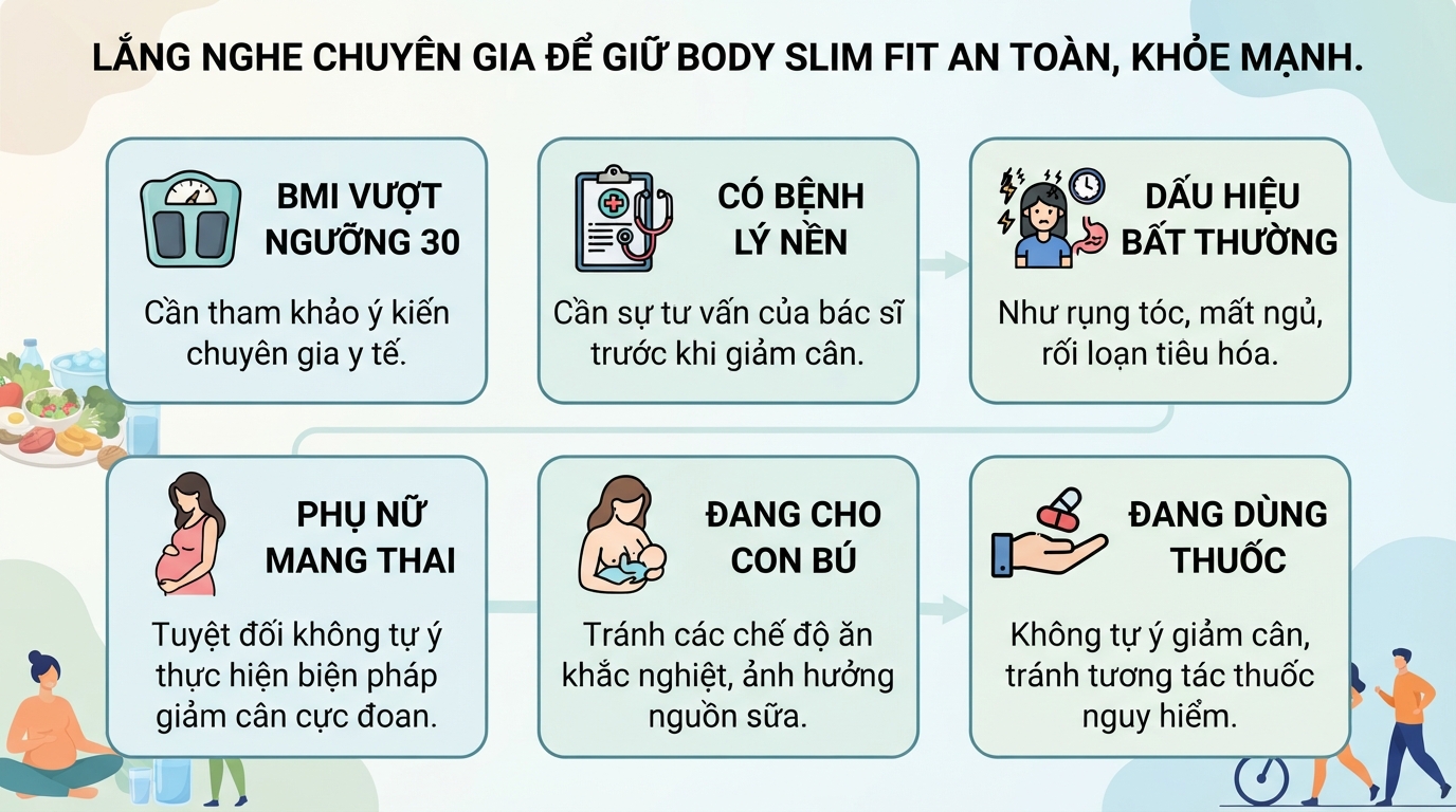 Body slim fit là gì? Cách giữ dáng thon gọn khoa học và bền vững