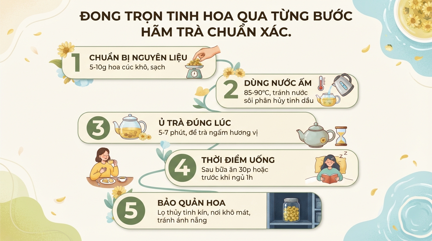 Bông cúc có tác dụng gì? Công dụng và lưu ý khi dùng