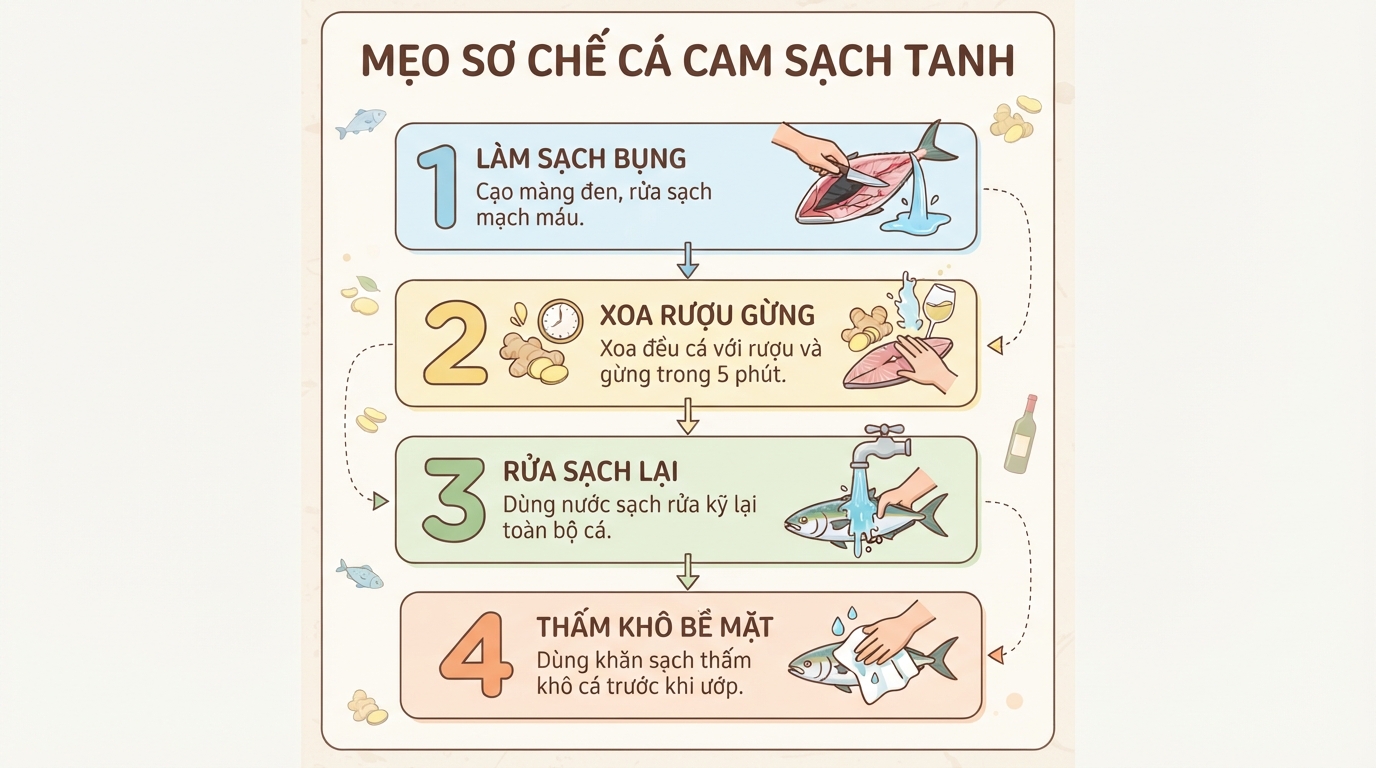 Cá cam: Giá trị dinh dưỡng và cách chế biến món ngon dễ làm