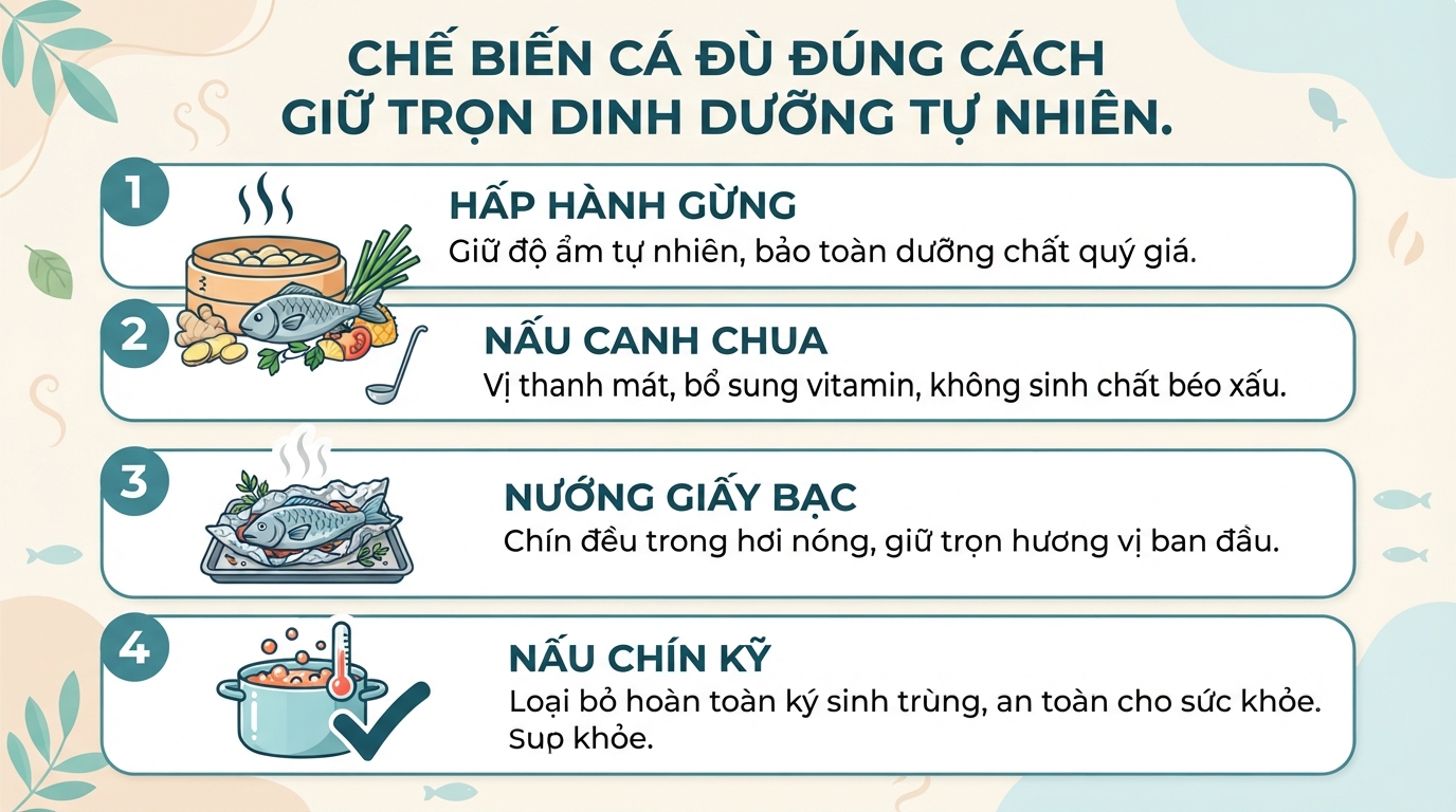 Cá đù có tác dụng gì? Giá trị dinh dưỡng và lợi ích đối với sức khỏe