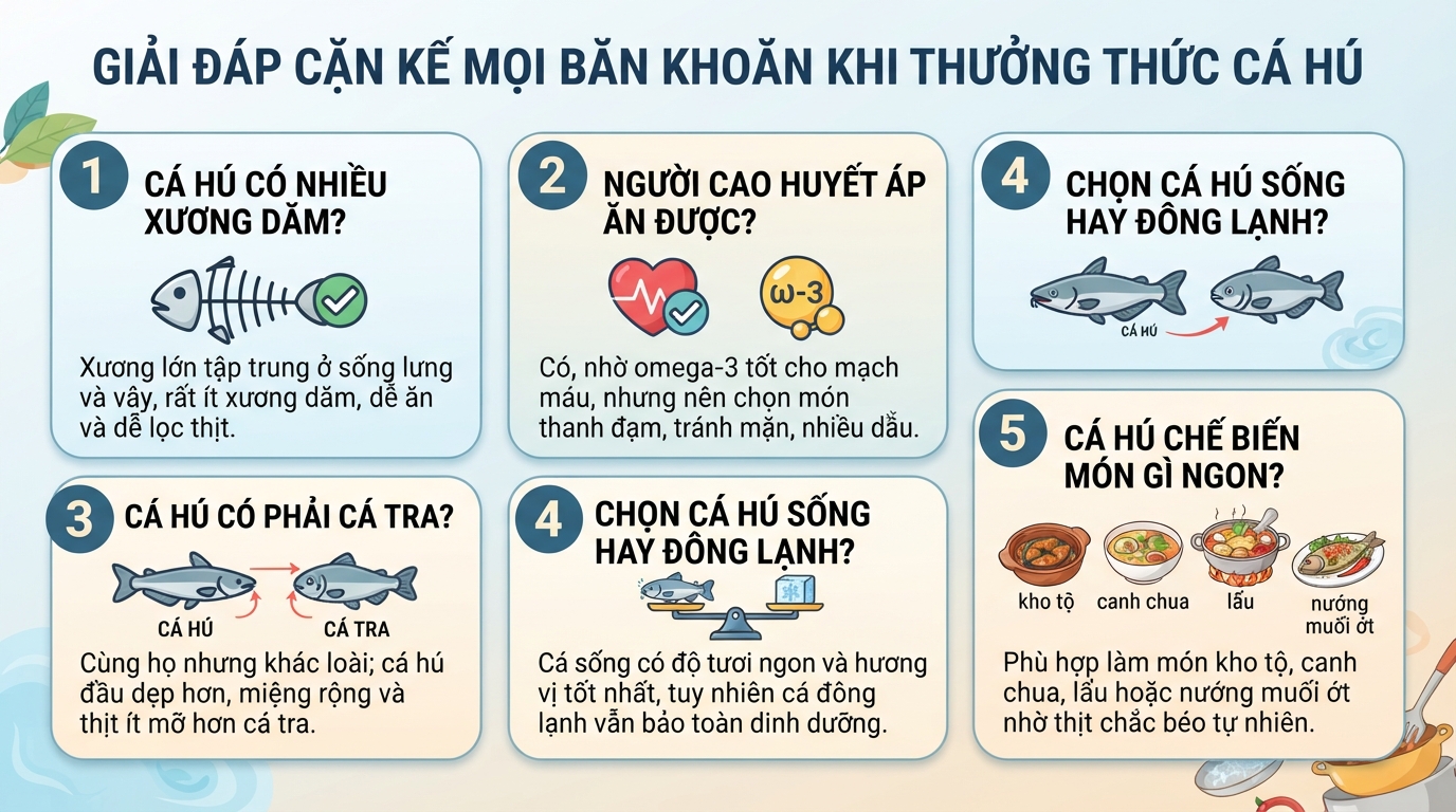Cá hú bao nhiêu calo? Giá trị dinh dưỡng và cách ăn hợp lý