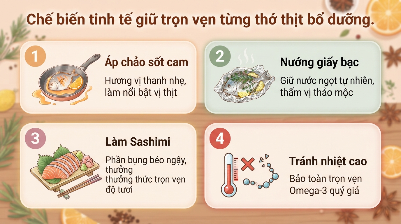 Cá mặt trăng Opah là gì? Giá trị dinh dưỡng, lợi ích và cách chế biến