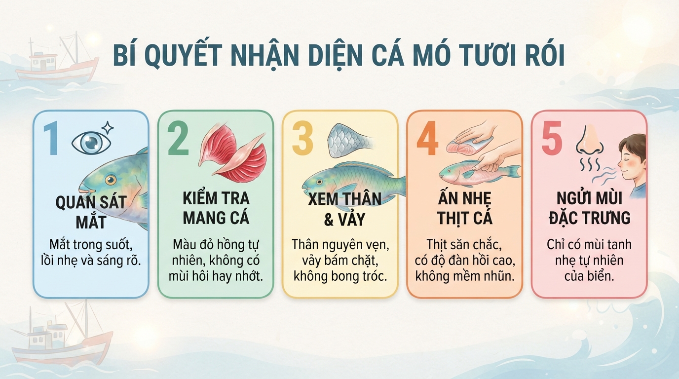 Cá mó (cá vẹt) có tốt không? Giá trị dinh dưỡng và tác dụng sức khỏe