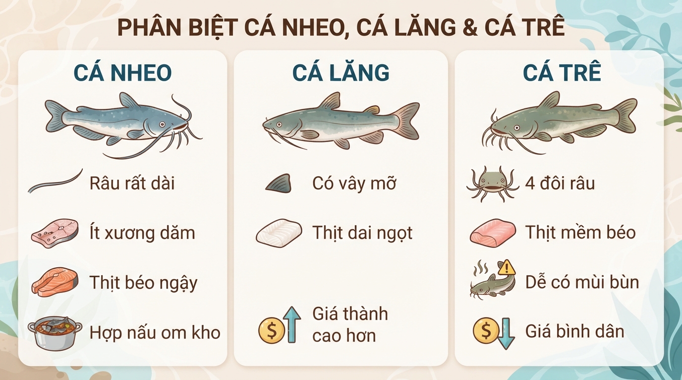 Cá nheo là cá gì? Lợi ích sức khỏe và 7 món ngon dễ làm