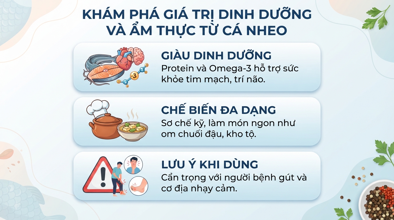 Cá nheo là cá gì? Lợi ích sức khỏe và 7 món ngon dễ làm