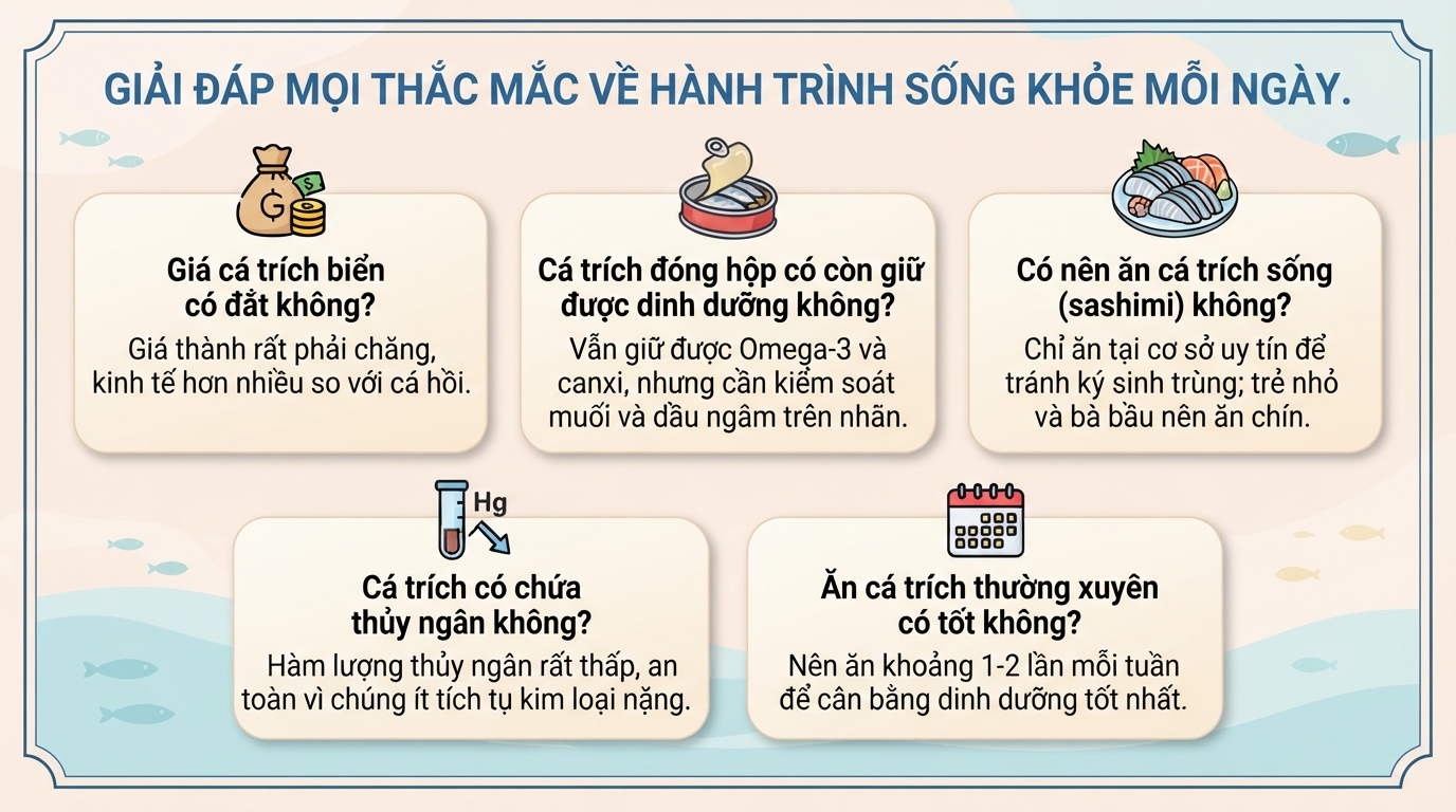 Cá trích: Dinh dưỡng, 7 lợi ích cho sức khỏe và lưu ý khi dùng